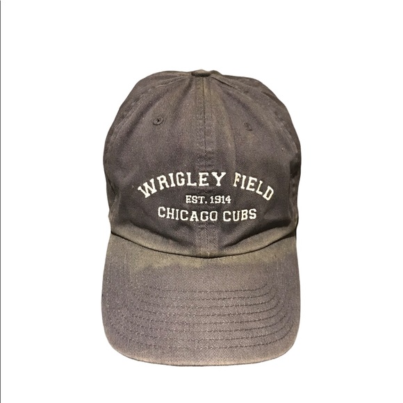 Twin Enterprises 47 Brand Wrigley Field Chicago Cubs Hat GUC - Picture 1 of 4